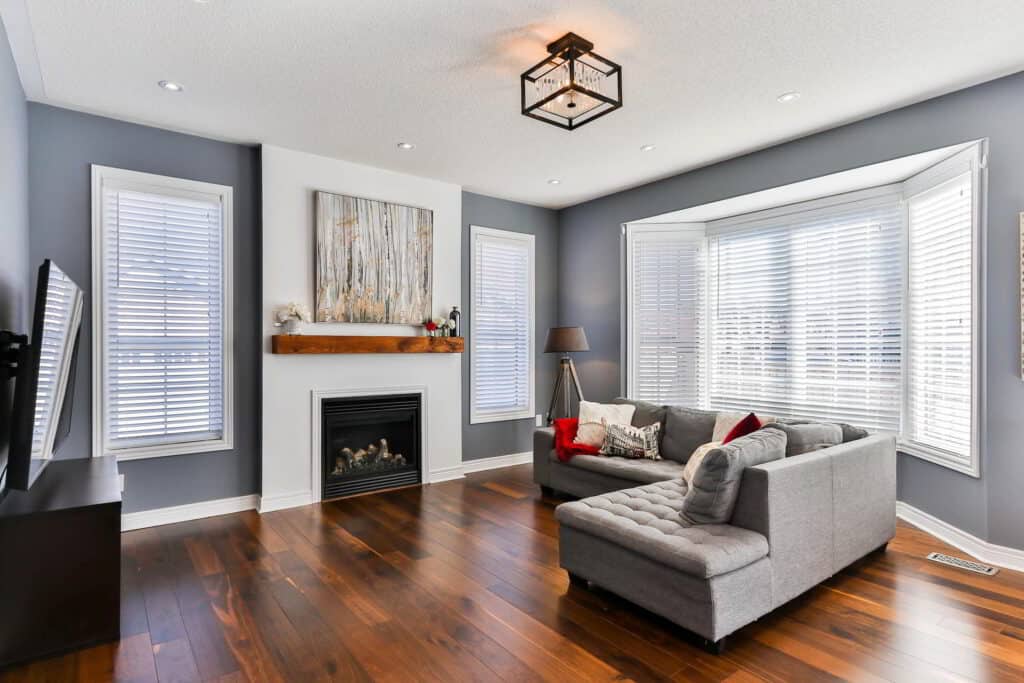 wood floors in a home