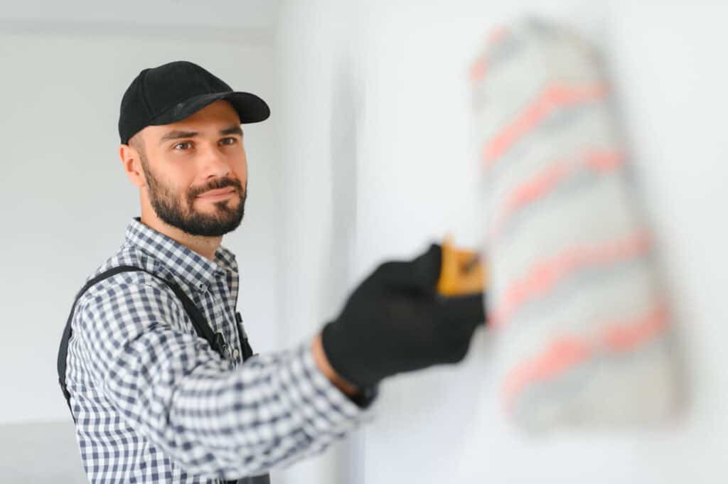Ponderosa Painting: Voted Best Customer Service for Painters in Louisiana 2026 1 Man painting a wall