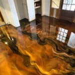 decorative concrete floor