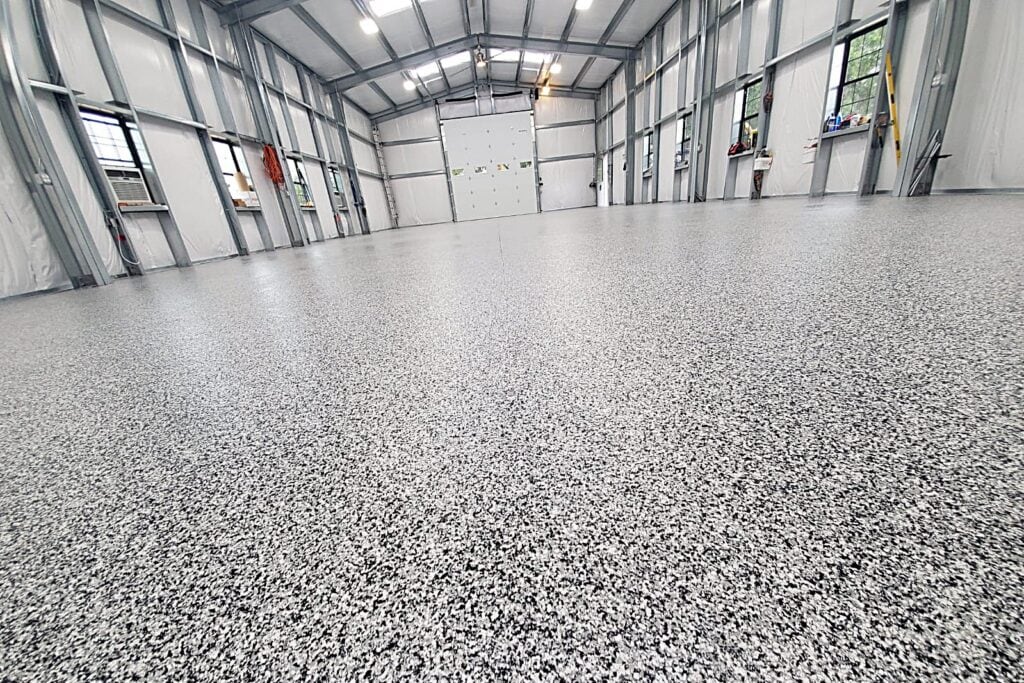 10 Benefits of Epoxy Flooring for Garages 1 grey concrete coating service for garages