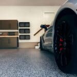 10 Benefits of Epoxy Flooring for Garages 5 Epoxy flooring in a garage